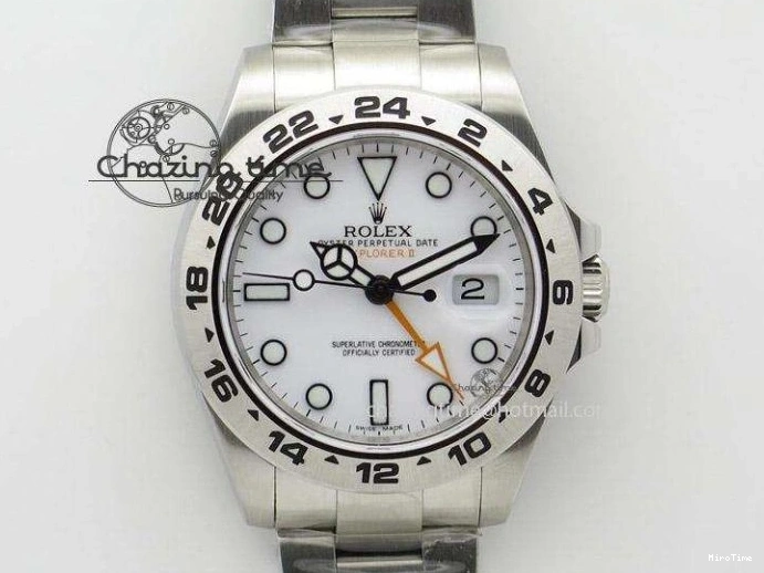 MiroTime 0303 YachtMaster II 116688 YG JF 1:1 Best Edition White Dial Blue Ceramic Bezel On YG Bracelet A Cozy 3577